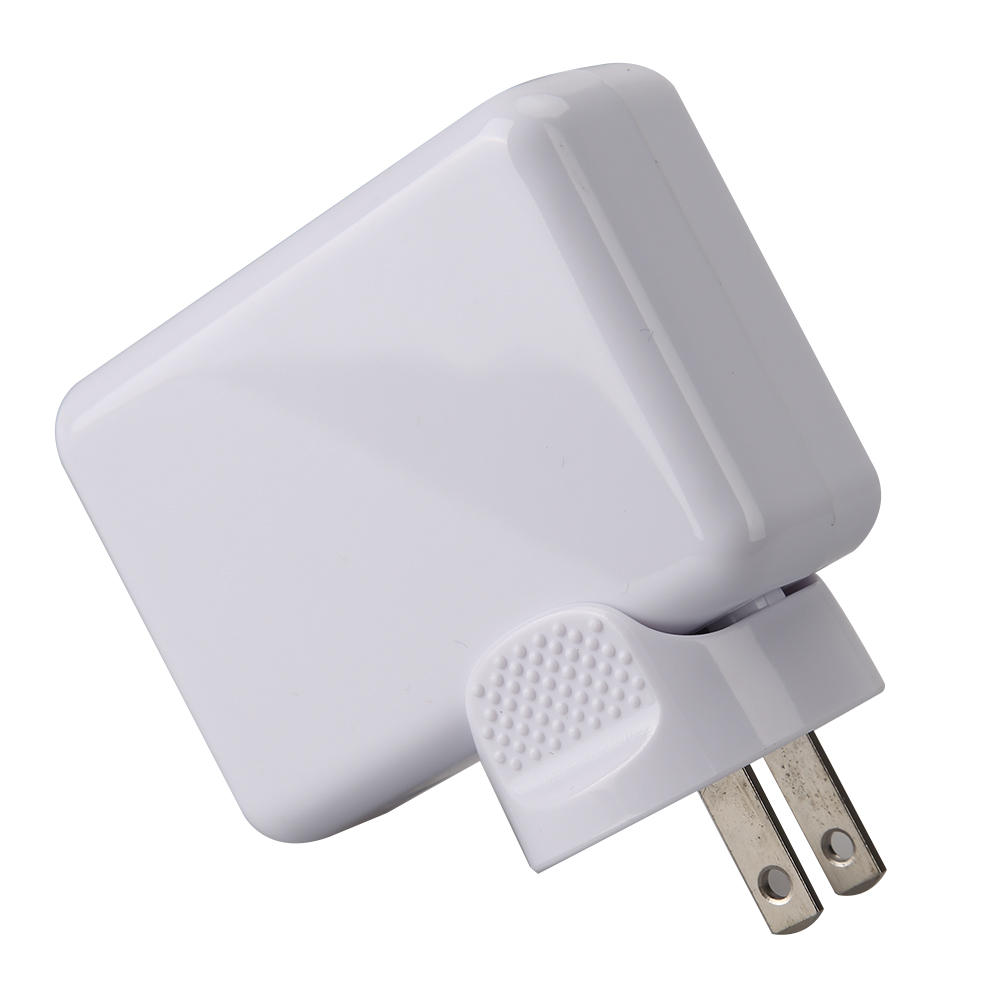 

2.1A 4-Port USB Portable Travel AC Plug Home Wall Power Adapter Charger US, 501 Original