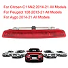 High Mount Stop Lamp LED Third Brake Light for Citroen C1 Mk2 2014-21 All Models