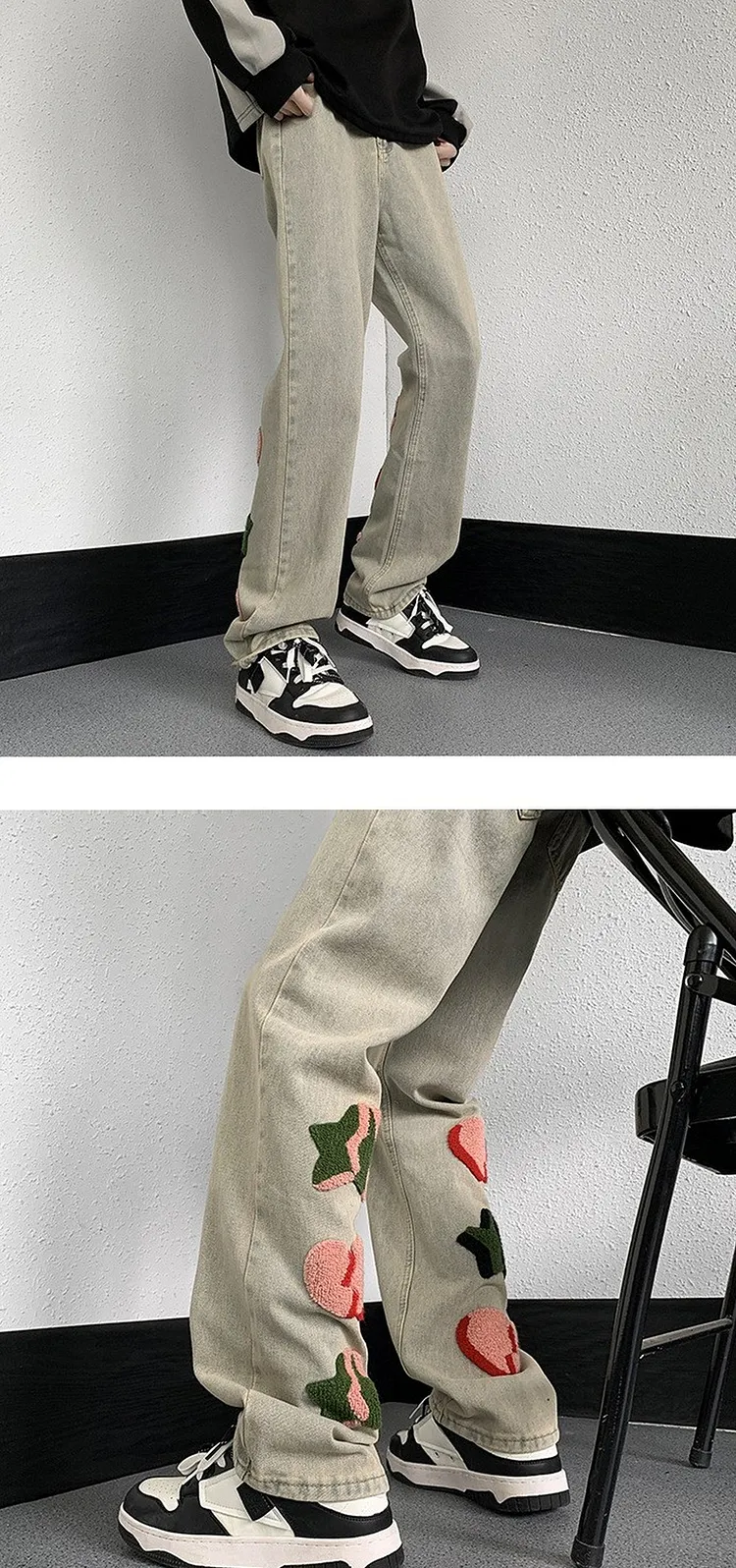 Men's Denim Jeans for Spring and Summer