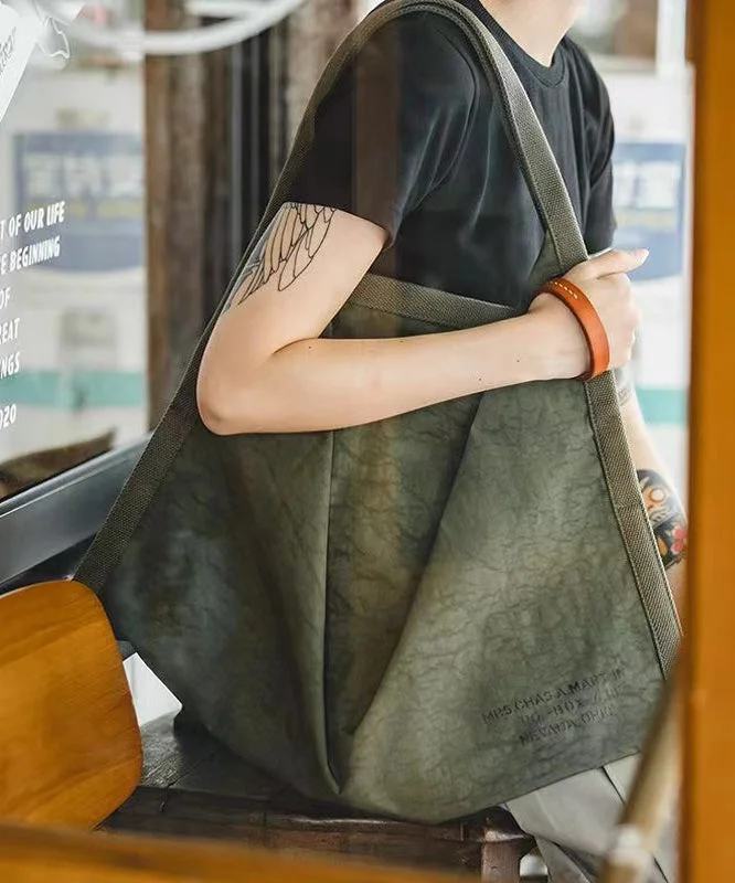 American Style Casual Large Capacity Satchel Bag Handbag