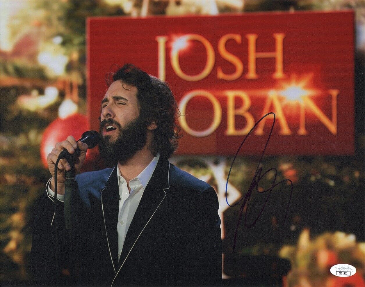 ~ JOSH GROBAN Authentic Hand-Signed You Raise Me Up