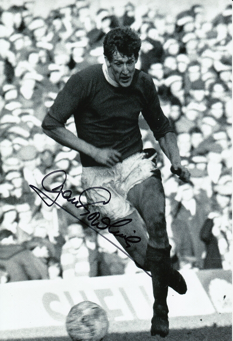 Manchester United Hand Signed Alan Gowling Photo Poster painting 12x8 3.