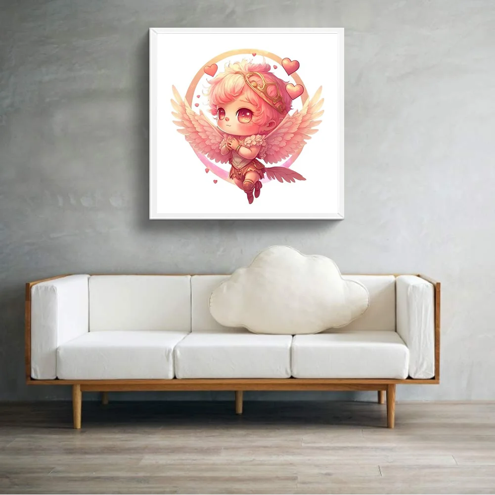 Full Round Diamond Painting 30*30cm - Little Angel