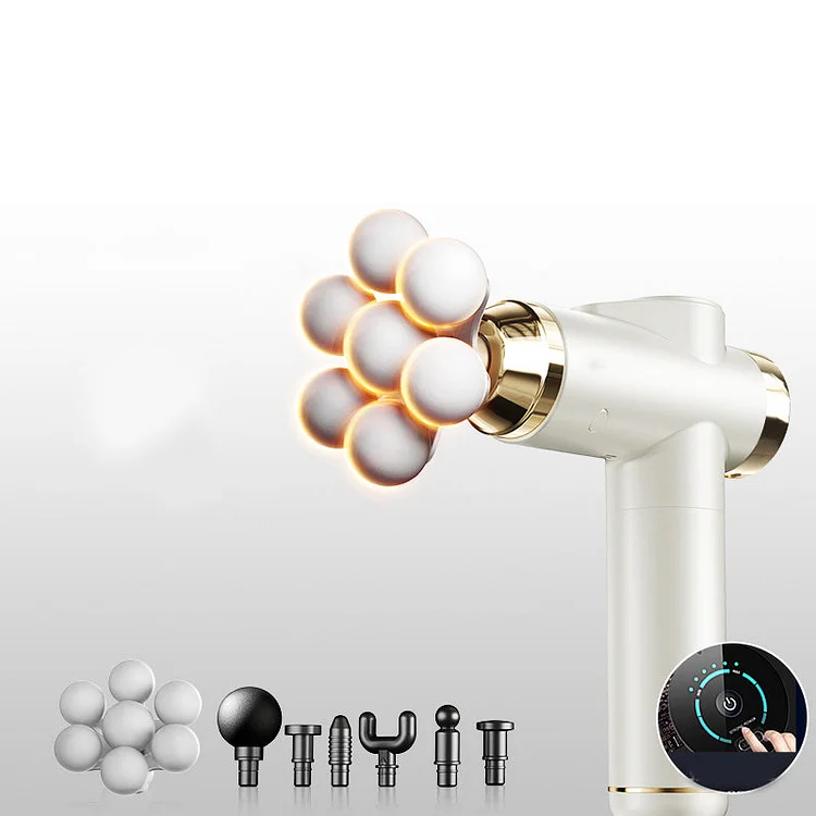 Multi-Head Smart Deep Tissue Massage Gun