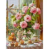 Vase-11CT Stamped Cross Stitch 45*60cm/17.72*23.62in(Big Size) tapestrymarket