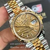 Rolex DateJust m126233-0043 two tone 36mm Yellow Gold with Golden Palm Dial Super clone