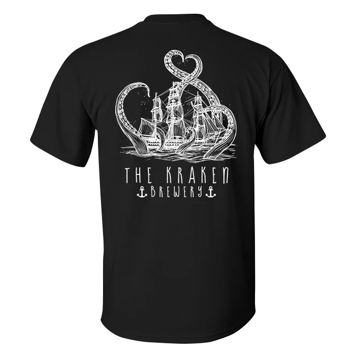 The Kraken Brewery Printed Men's T-shirt
