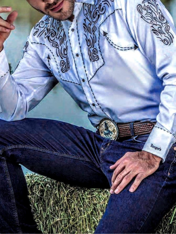 Western Men's Printed Shirt