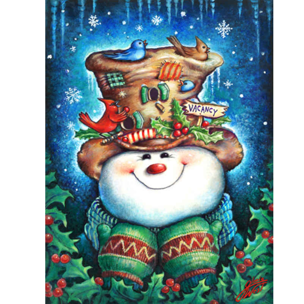 

Christmas - Round Drill Diamond Painting - 30*40CM, 501 Original