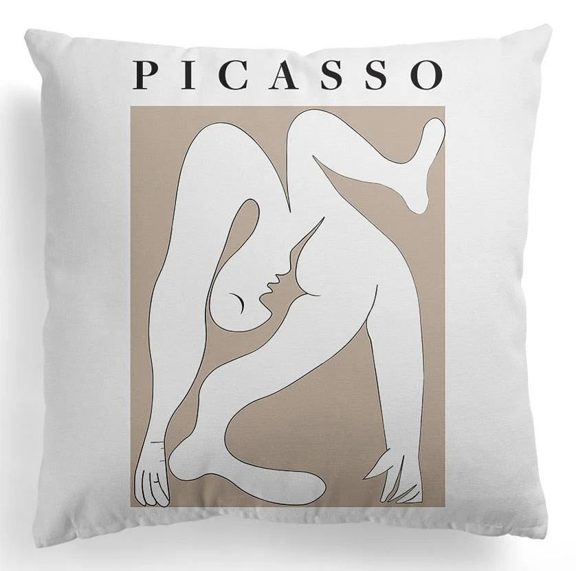 INS Nordic Black And White Abstract Geometric Cushion Cover Velvet Throw Pillowcase Bed Sofa Car Modern Home Decor Pillow Covers