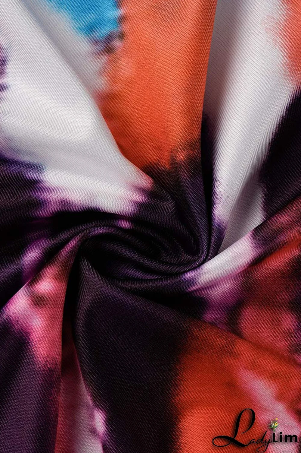 Earth Yellow Fashion Casual Print Bandage V Neck Plus Size Two Pieces