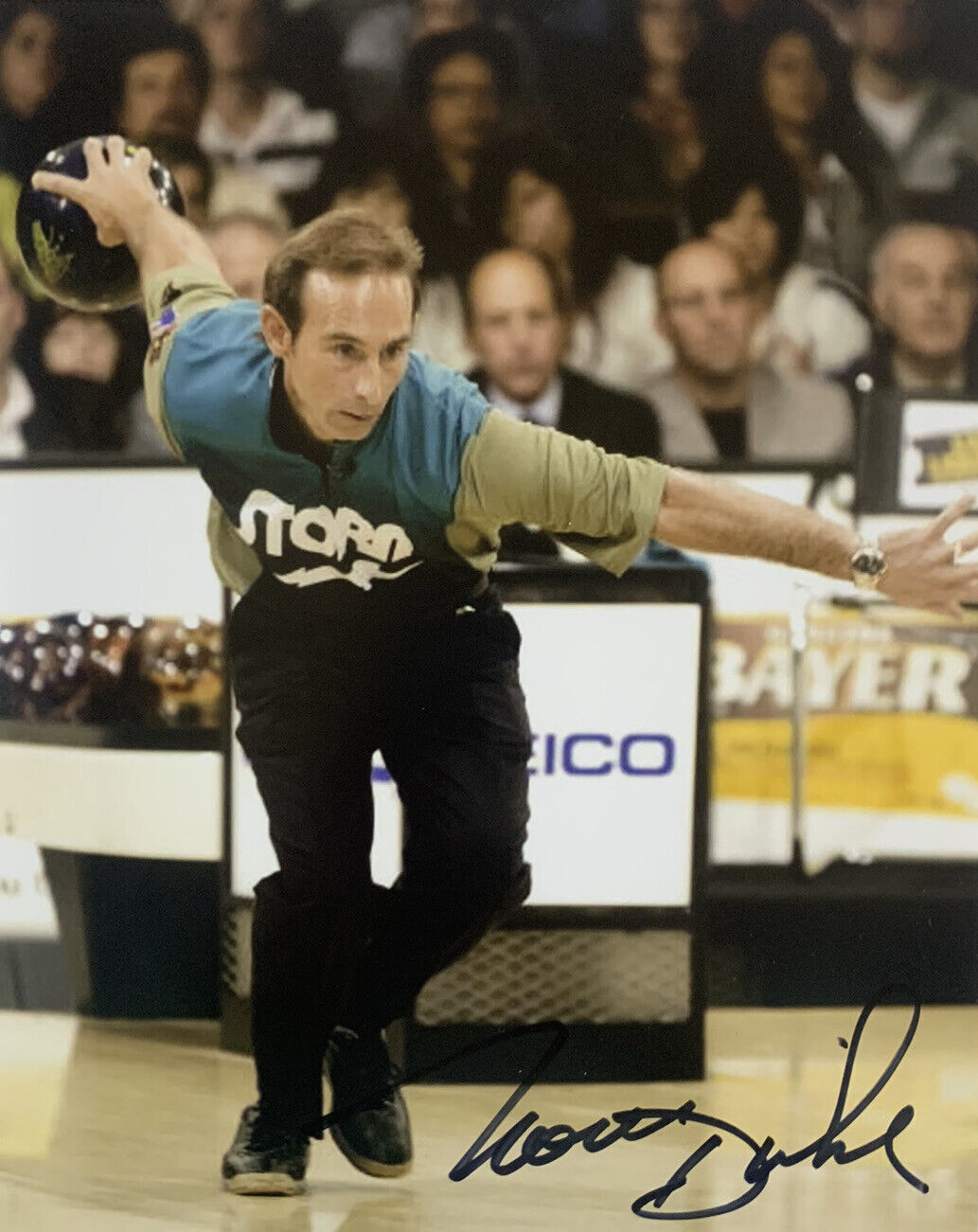 NORM DUKE HAND SIGNED 8x10 Photo Poster painting PBA BOWLING LEGEND AUTHENTIC AUTOGRAPH COA