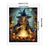 Halloween Witch - 11CT Stamped Cross Stitch - 40*50cm - Halloween