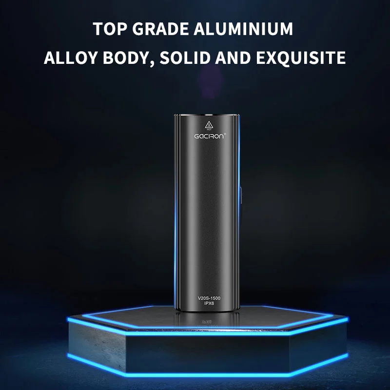 V20S-1000/1500 Gaciron Bicycle Headlight Waterproof 1500 Lumen LED USB Rechargeable Helmet Light LED Handlebar Lamp Cycling Safety Flashlight