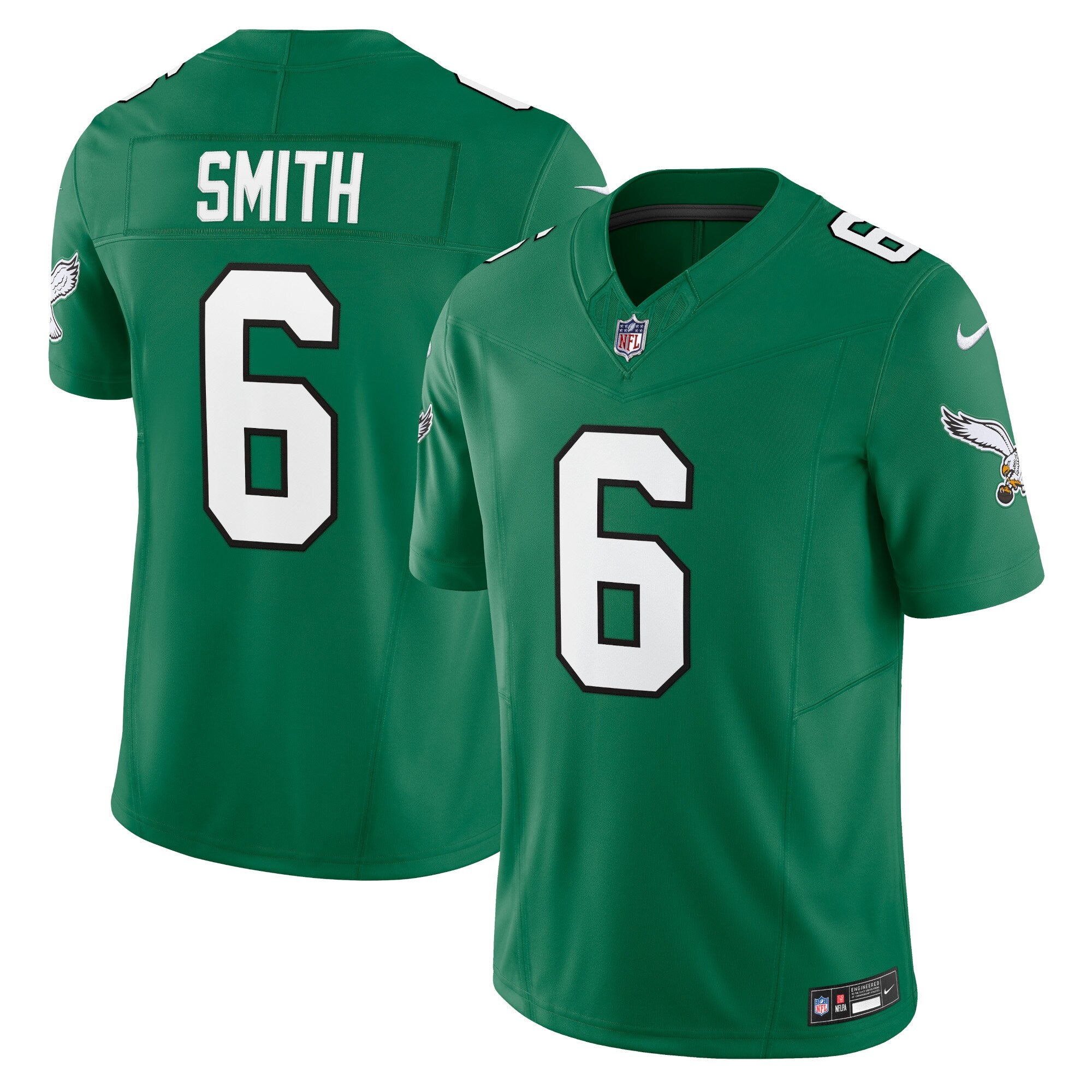 DeVonta Smith Philadelphia Eagles Nike Vapor F.U.S.E. Limited Jersey - Kelly Green mysite