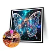 Schmetterling - Rundbohrer Diamantmalerei - 30 * 30cm