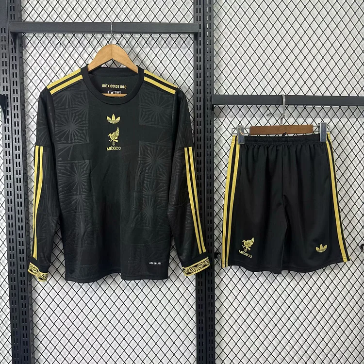 25/26 Mexico Gold Cup (long sleeve + shorts) kids set