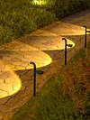 Solar Pathway Lights Decorative Path Light Solar Powered Outdoor Landscape Lighting for Driveway Lawn Patio Garden Yard