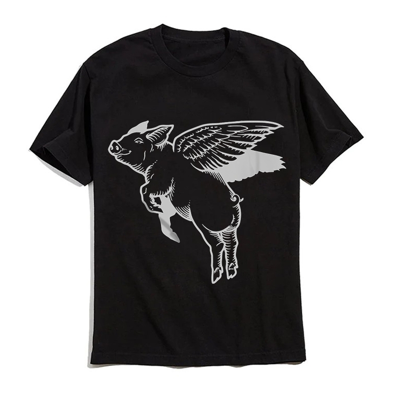 When Pigs Fly T-Shirt Unisex Graphic Tee 
