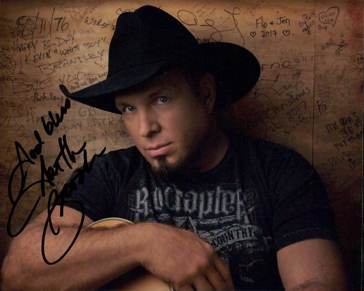 Garth Brooks signed 8x10 Photo Poster painting COA in-person