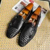 Mens Luxury Dress Loafers Shoes