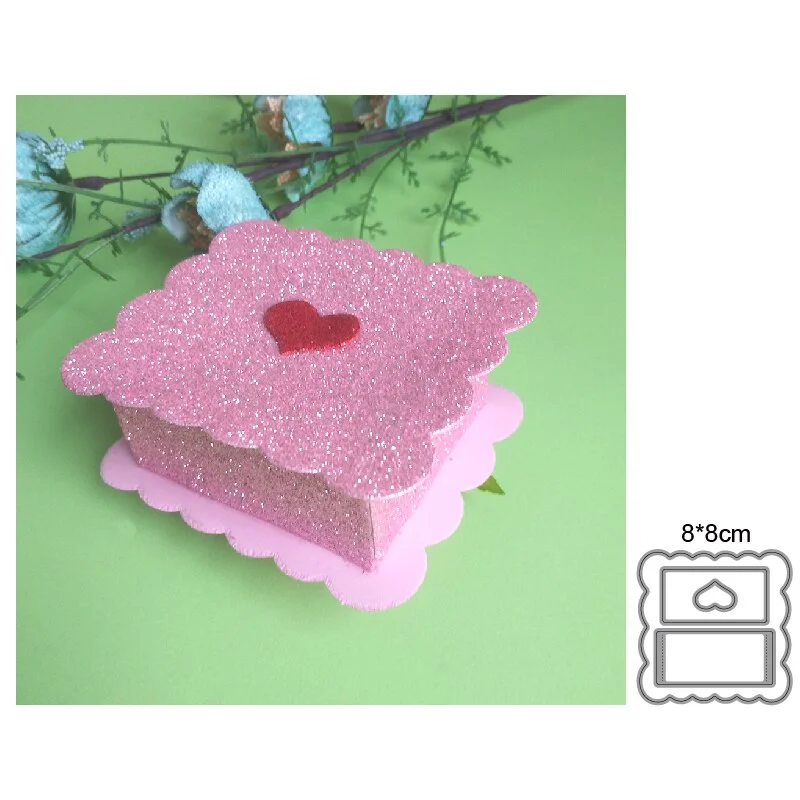 Craft Dies Candy Box Case Frame Cutting Dies Stencils Dies for Diy Scrapbooking Dies Craft Paper Card Making Metal Dies New 2021