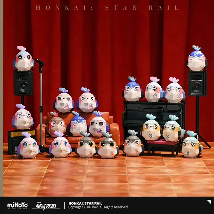 Honkai Star Rail Origami Bird Clash Blind Bag Toy [Original Honkai
