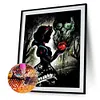 Silhouette Of Snow White-Full Round Diamond Painting 40*50CM