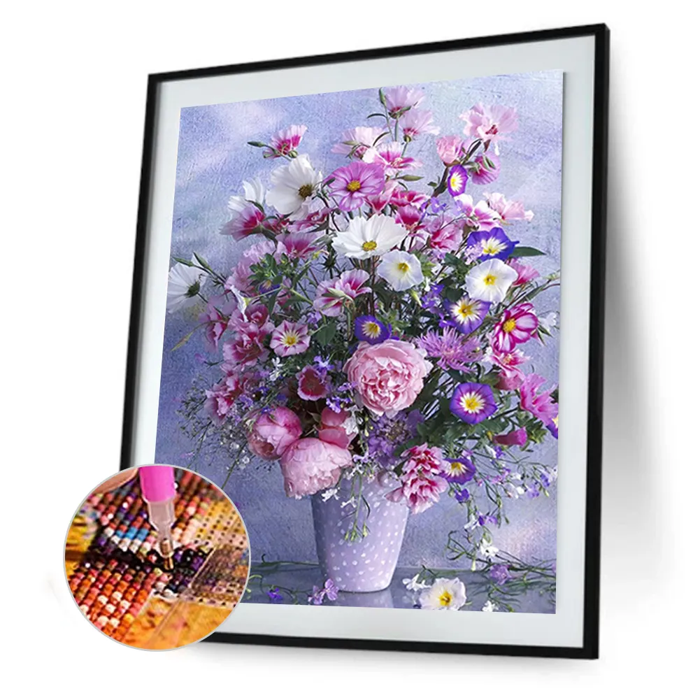 Diamond Painting - Full Round Drill - Flower(30*40cm)