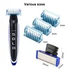 2023 new electric shaving razor shaver shaver self-service hair clipper whole body water beard wash