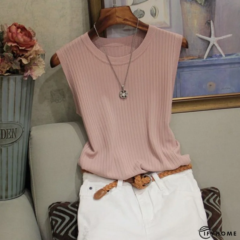 Chic Plain Tank Top | IFYHOME