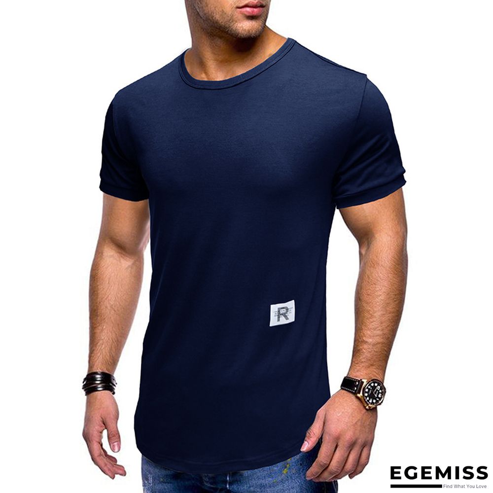 T-shirt with Short Sleeves and Round Collar In Plain Color | EGEMISS