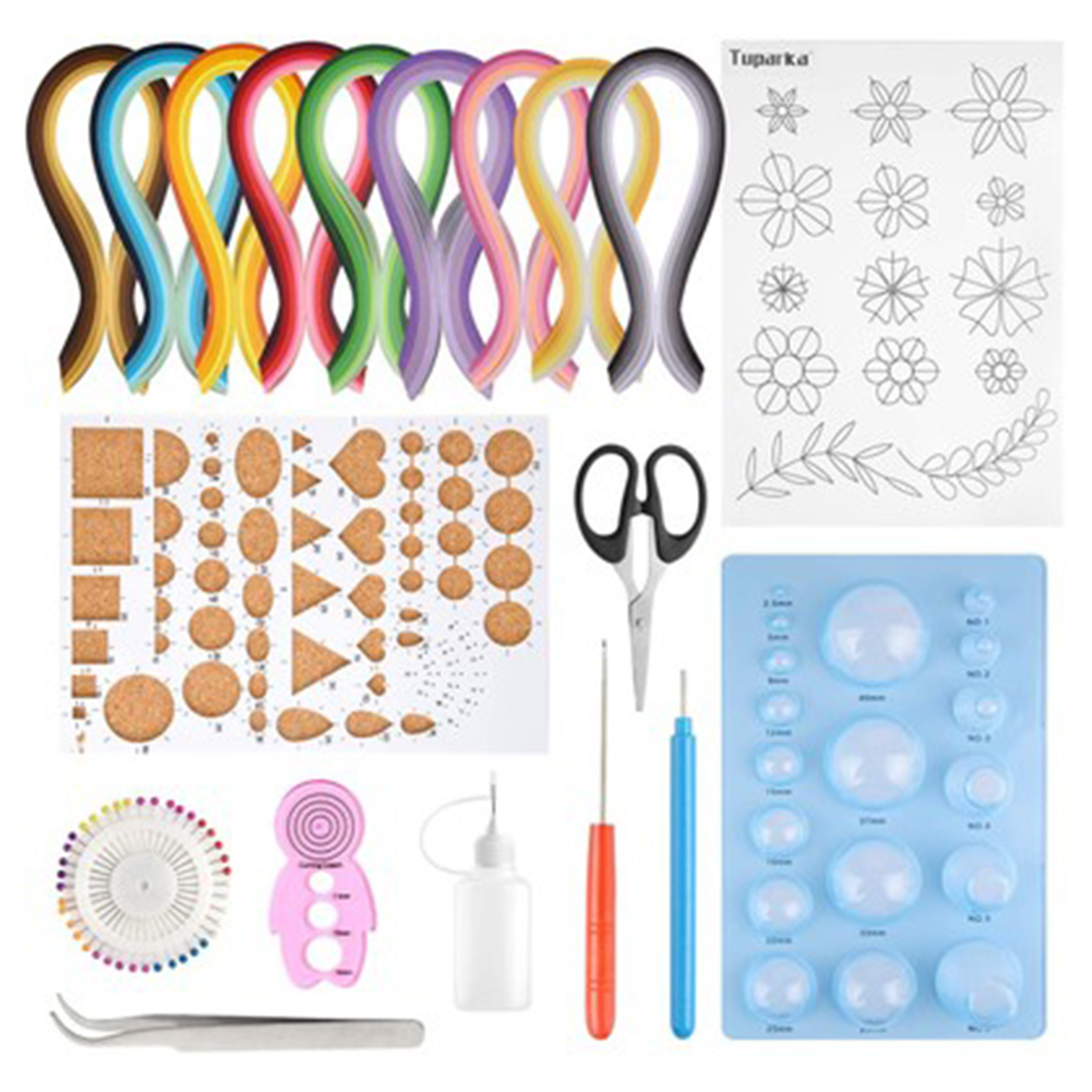 

18pcs DIY Paper Quilling Template Mold Board Kit, 501 Original