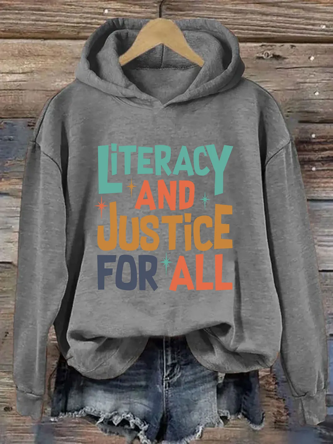 Literacy Justice for All Hoodie
