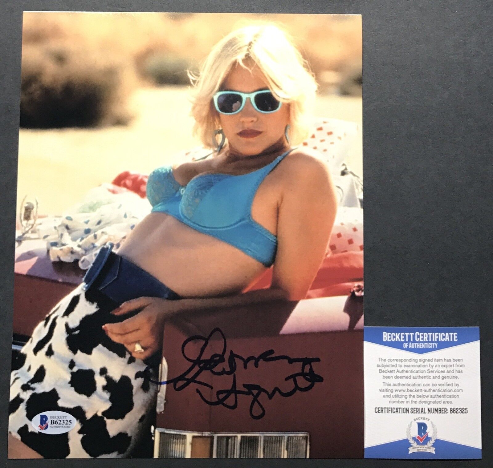 ALABAMA!!! Patricia Arquette Signed TRUE ROMANCE 8x10 Photo Poster painting #1 BECKETT BAS