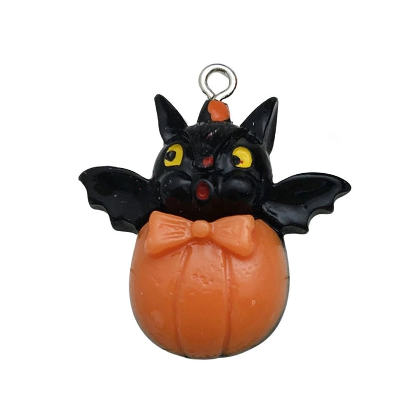 1 Piece Resin Pumpkin Hand Bat Pendant Jewelry Accessories