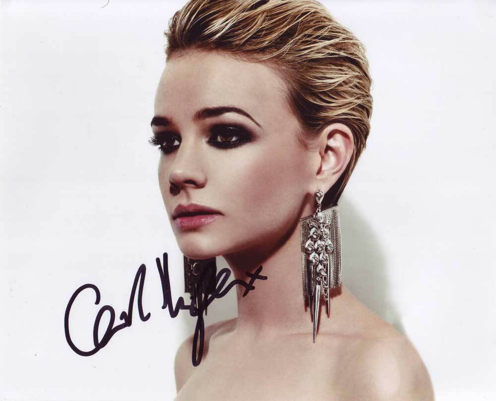 Carey Mulligan AUTHENTIC in-person Autographed Photo Poster painting SHA #40378