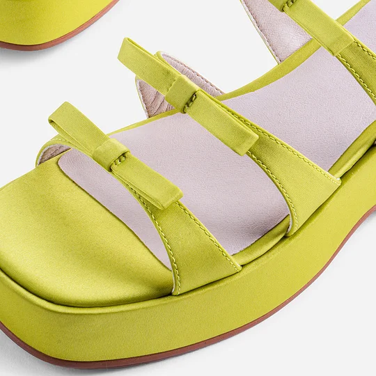 靴 yello gill platform sandals GILL PLATFORM SANDALS – YELLO