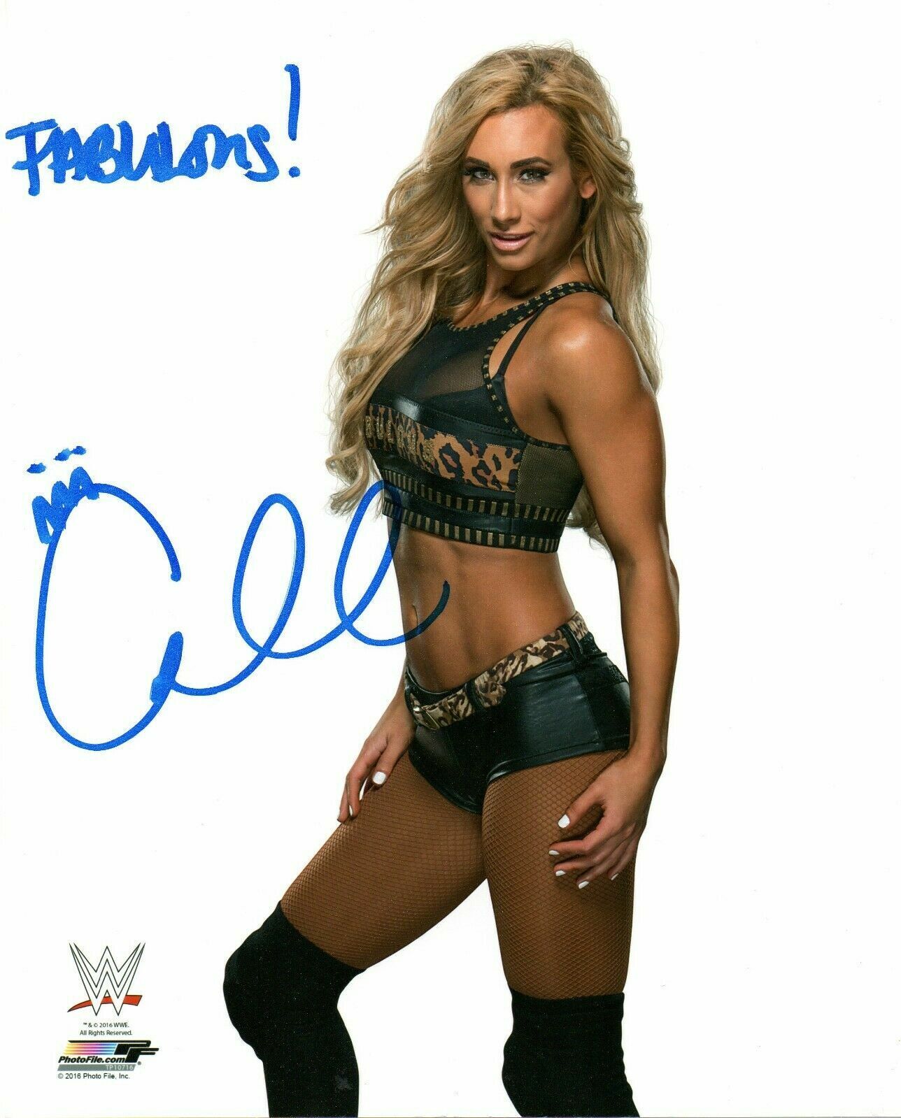 Carmella ( WWF WWE ) Autographed Signed 8x10 Photo Poster painting REPRINT