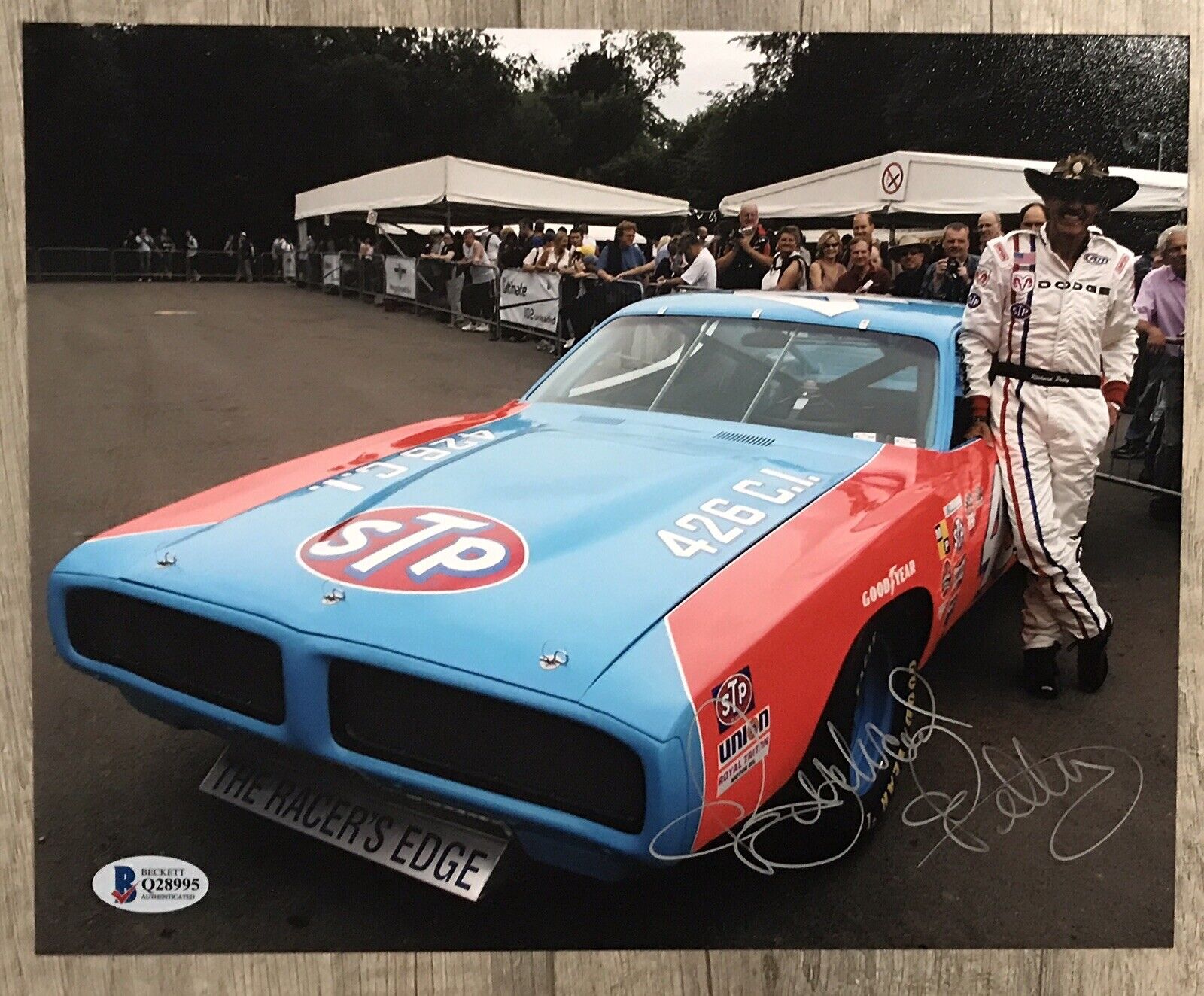 Richard Petty signed autographed 8 x 10 Photo Poster painting beckett bas coa nascar