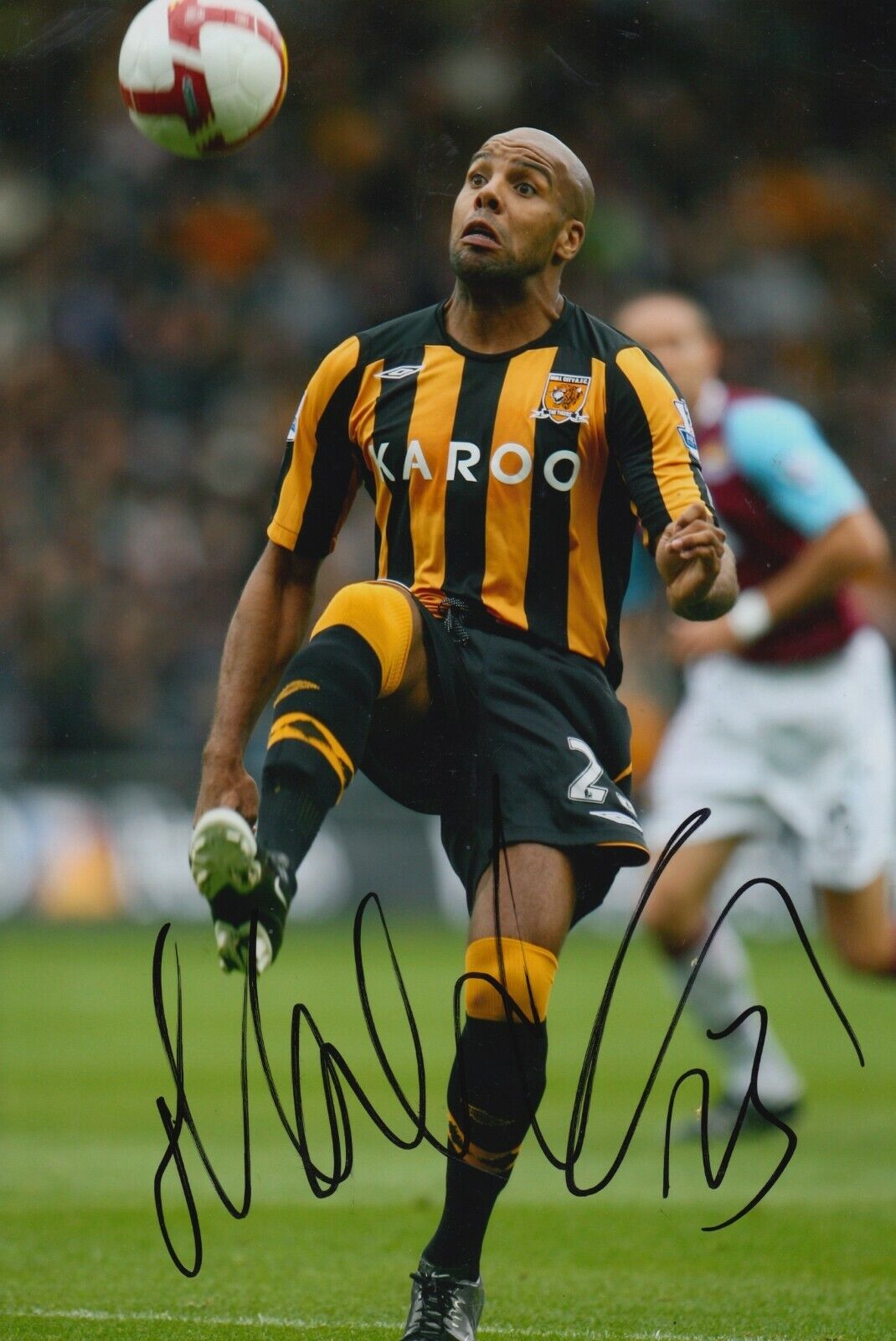 Marlon King Hand Signed 12x8 Photo Poster painting - Hull City - Football Autograph 1.