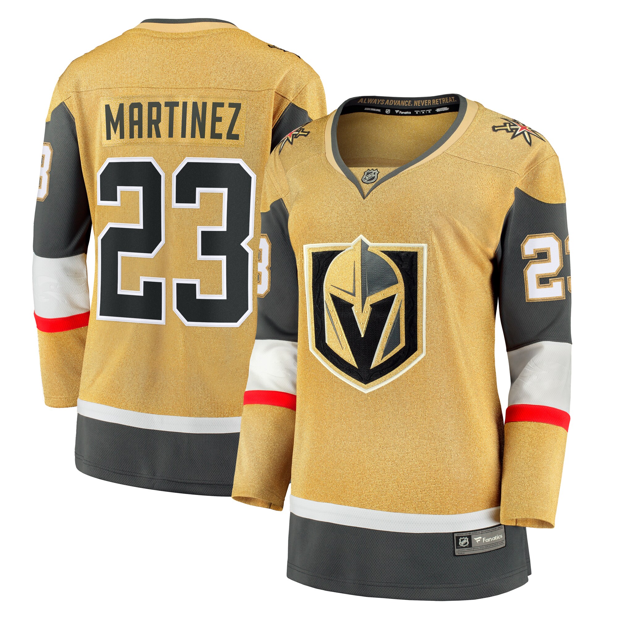 Alec Martinez Vegas Golden Knights Fanatics Women’s Alternate Breakaway   Jersey – Gold mysite