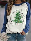 Merry & Bright Christmas Tree Sweatshirt