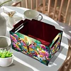 5D DIY Diamond Painting Decorative Storage Box Wood Storage Clutch (Butterfly)