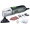 Genesis GMT15A 1.6 Amp Multi-Purpose Oscillating Tool and 19-Piece Universal Hook-And-Loop Accessory Kit with Storage Box