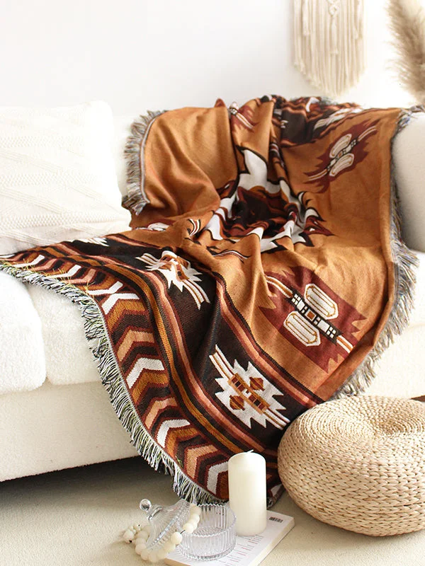 Camping Blanket Sofa Cover Printed Blankets