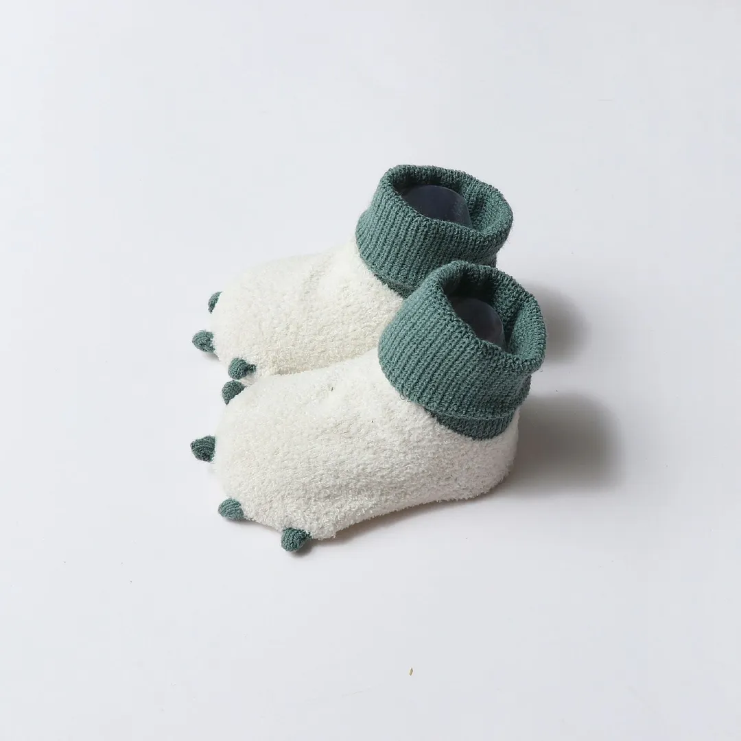 0 to 18 M Autumn Winter Anti-slip Baby Socks Thicken Warm Newborns Infants Girls Fleece Socks Cute Boys Socks