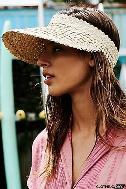 Straw Visor