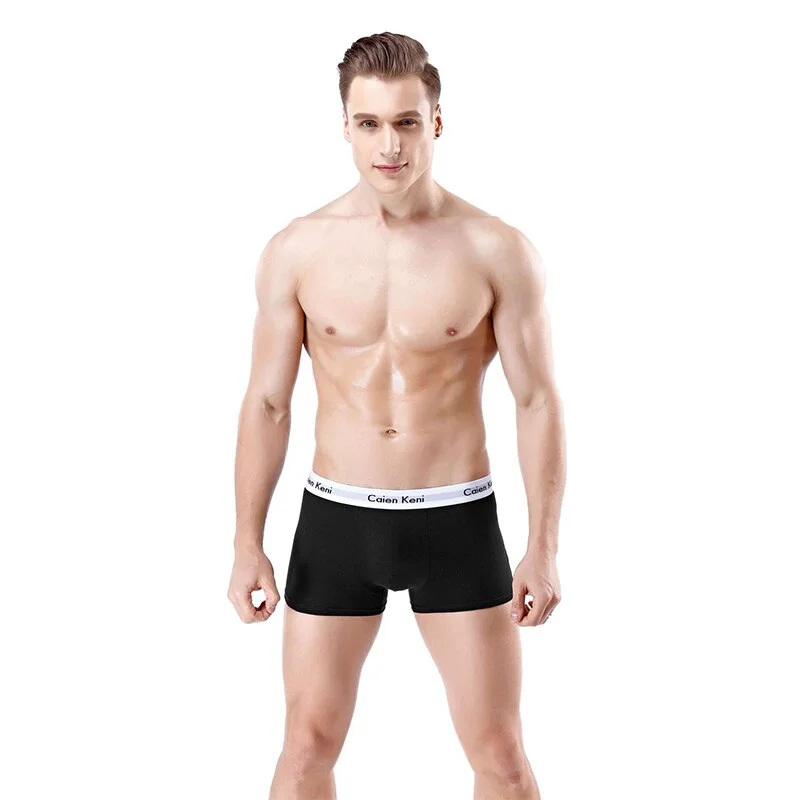 Aonga Boxer Men Underwear Cotton  Boxer Male Underwear Men Boxershorts Youngester Boxer Men Trunks Vetement Homme Men Underpants aonga