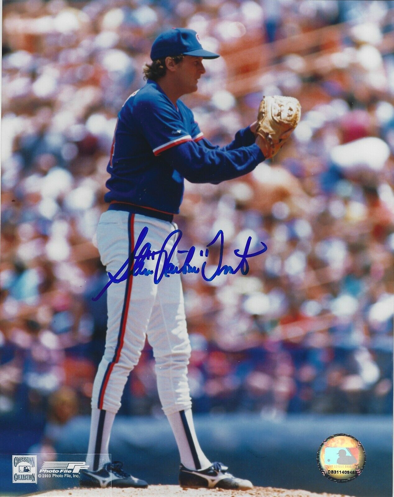 Signed 8x10 STEVE TROUT Chicago Cubs Autographed Photo Poster painting - COA